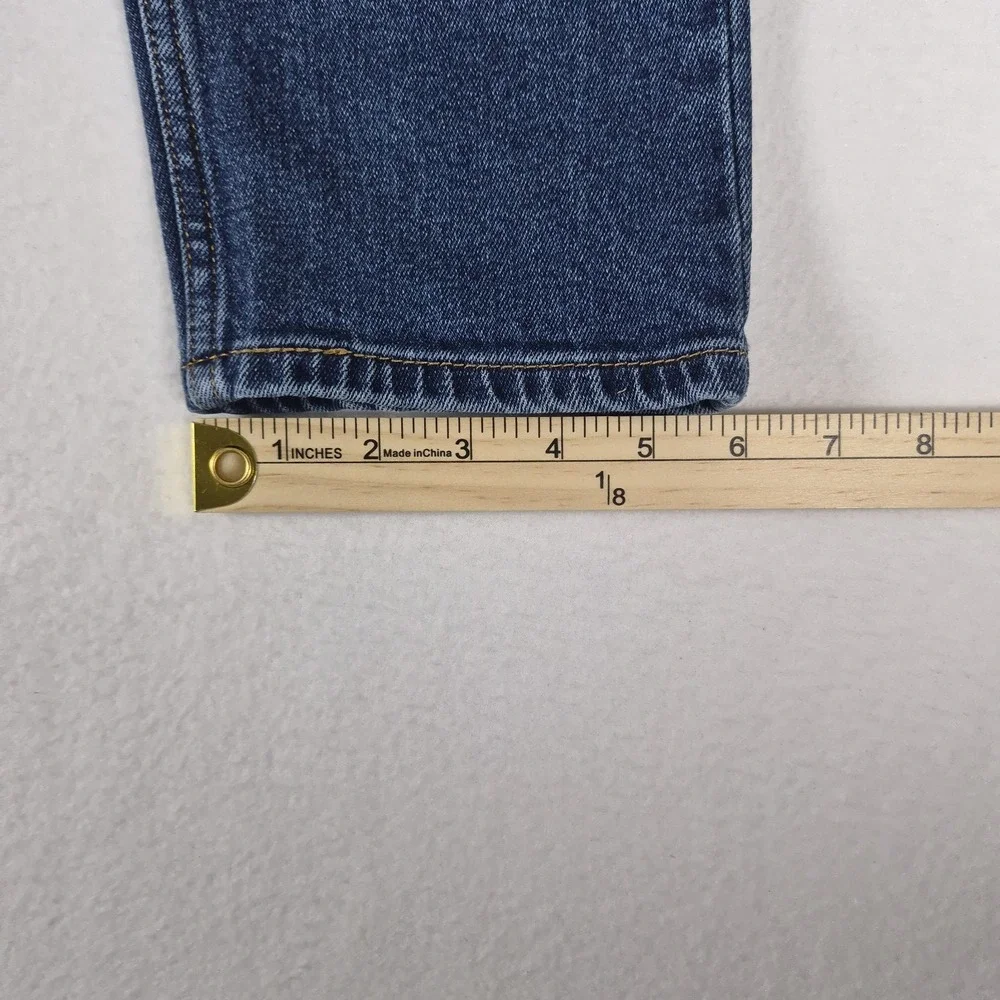 Levi's 512 Blue Jeans Men's Size 32x32 Slim Taper Mid-Wash Stretch Denim Casual